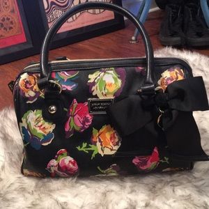Floral black Betsey Johnson Bag